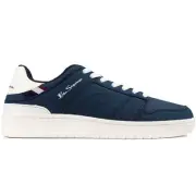 Ben Sherman Mens Duncan Casual Sneakers Blue