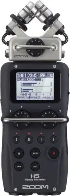 Zoom H5 Handy Recorder - Four-Track Portable with Interchangeable Mic System