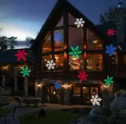 Christmas LED Snowflake Sky Star Laser Projector Light Stage Effect Light