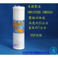 在飛比找蝦皮購物優惠-【艾瓦得淨水】美國原裝進口10吋 OMNIPURE CTO 