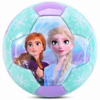 在飛比找蝦皮購物優惠-迪士尼兒童足球3號冰雪公主PVC車縫足球女孩禮物粉色可愛小玩