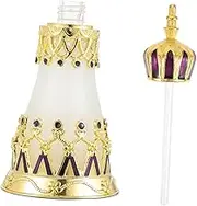 Cabilock 1Pc Elegant Arab Style Perfume Bottle Refillable Fragrance Container for Home present for Birthdays Valentine Day and Mother Day