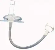 VNDEFUL 1PCS Milk Bottle Straw Accessories Wide Mouth Milk Bottle to Replace The Drinking Cup Straw Nipple Duck Mouth General