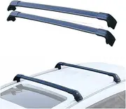 Roof Rack Rail (Cross Beam) Compatible for Corolla Touring Sports, 5-dr Estate 2019-Thicken Aluminum Alloy(Style B)
