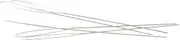 DOITOOL 5Pcs Beading Needles Opened Eye Jewelry Making Tools Thin Bead Threading Accessories for DIY Projects Durable Iron Wire Design for Easy Use and Replacement