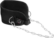 Gogogmee Weightlifting Waist Belt Chain Waist Muscles Resistance Equipment for Men