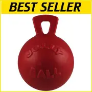 Durable 10" Tug-n-Toss Dog Toy Ball for Large Breeds - Engaging Playtime