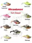 3" Megabass Dark Sleeper 1/2oz Paddle Tail Swimbait - Choose Color