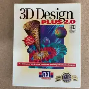 3D Design Plus 2.0 For Windows Big Box PC Software CEI Incorporated