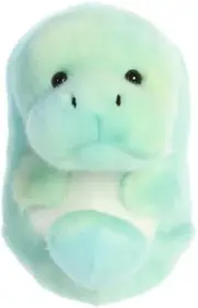 Aurora Round Rolly Pet Myrtle Manatee Stuffed Animal - Adorable Companions