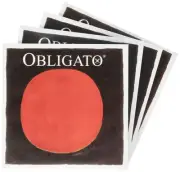 Violin string obbligato E (gold), A, D, G string set E string: Loop