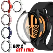 Fr Samsung Galaxy Watch 6 4 5 Pro 40/44mm Glass Full Screen Protector Case Cover