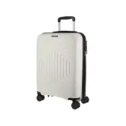 Pierre Cardin 65cm Medium Hard-Shell Travel Suitcase White 89L