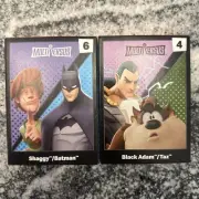 2024 McDonald's Multiverse Batman & Shaggy #6 & Black Adam Taz Happy Meal Toy D2