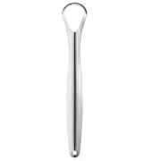 Spoon Shape Tounge Cleaner Stainless Steel Mouth Oral Hygiene Scraper