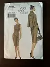 Vogue Pattern V8146 Misses Petite Jacket & Dress Size 14-20 Very Easy Vogue