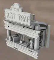 Rat Trap - Oasis in the Sea of Dirt - Atom Punk - Starfinder - Cyberpunk - Scien