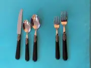 Eme Italy Forks, Spoons, Knives 15 Pieces New