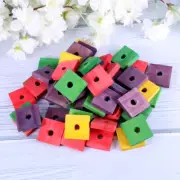 50 Pieces Parrot Chewing Toy Bird Accessory Toys for Parrots DIY
