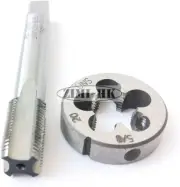 5/8" - 20UN HSS Tap And Die Set UN Machine Thread Tap And UN Round Thread Die