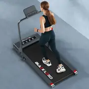 BLACK LORD Treadmill Electric Walking Pad Under Desk Foldable Gym 400mm Grey