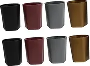 JOINPAYA Game Dice Cup Pentagon Shape 8pcs Plastic Storage Perfect for Ktv Party Travel