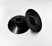 1PC Black Induction Center Cap Hub Cap for Model Y 20in Wheels P/N 1188233-00-A