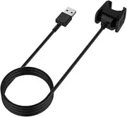 QWY Charger High Speed Smart Watch Charger Cable for Fitbit Charge 3, Cable Length: 1m