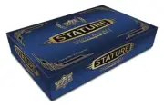 PATCH AUTO Upper Deck Stature Hockey NHL 2020-21 Sealed Box