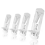 16pcs Locking Shelf Support Pegs 7.9mm Shelf Pins Clear Shelf Clips Plastic S...