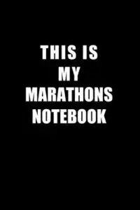 在飛比找博客來優惠-Notebook For Marathons Lovers: