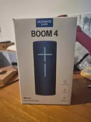 Ultimate Ears Boom 4 Portable Bluetooth Speaker Blue - unopened brand new