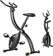 [Everfit] Exercise Bike, Elliptical Cross Trainer Stationary Cardio Training Bicycle Indoor Cycling Gym Equipment Home Workout Lifespan Fitness, Adjustable 8 Level Resistance Black