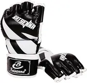 Unisex Sparring Punching Gloves Wear 3cm Thickened Punching Bag Gloves Adjustable Fingerless for Boxing Kickboxing Muay Thai MMA