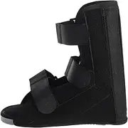 [ANXJROV] Short Walking Boot - Ankle Straight Shoes Rotation Kickstand Stabilizer Braces Achilles Strain Orthopedic Fixed Shoe Ankle Boot Brace Pie Hinged Foot Wrap Walker Ankle Fracture Boot Leg Composite Cloth(M)