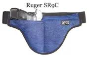 Durable Second Generation Deep Concealed Crotch Carry Handgun Holster - Medium