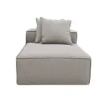 [James Lane] Riley Boucle Pumice Module Chaise