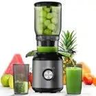 Cold Press Juicer Juicer Machines with 5.3" Wide Feed Chute Masticating Juice...