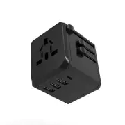 NEW Universal Travel Adapter Plug Adapter TypeC 3 USB Travel Adaptor EU US UK AU