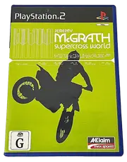 Jeremy McGrath Supercross World PS2 PAL *Complete* Dirt Bikes (Pre-Owned)