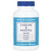 The Vitamin Shoppe, Choline & Inositol , 500 mg, 100 Capsules