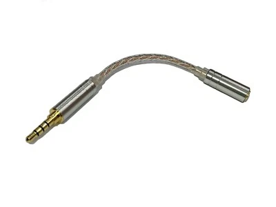Balanced Male to Female Adapter Cable for Headphones/Amplifier/Audio Player/PDA