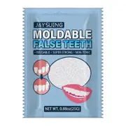 Jaysuing Moldable False Teeths 25g/Bottle Denture Cosplays Accessories Halloweens Party Prop Decoration | 3591073555933