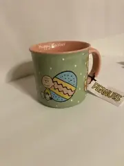 Peanuts Easter Charlie Brown Lucy Linus Sally Happy Easter Ceramic Mug