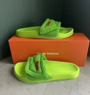 NIB Heron Preston Logo Patch Slide Sandal IT 42 / 9