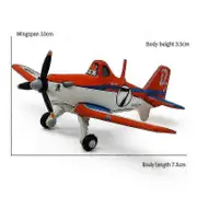 Alloy Aircraft Story Dust Dusty No. 7 Captain No. 5 No. 11 Fighter Children's Toy Model Gift (orange Dust No. 7)