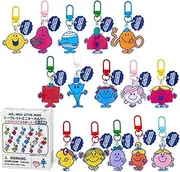 [Sanrio] MR.Men Little Miss Secret Mini Acrylic Key Chain Mr Men Little Miss Miss Men 364096