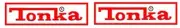 More recent Tonka block water slide decal set