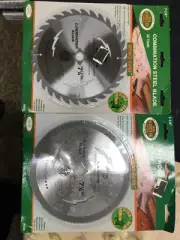 7 1/4"180 TOOTH and 32 tooth HB COMBINATION STEEL CIRCULAR SAW BLADE FOR PLYWOOD