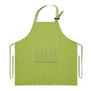 Kitchen Cooking Apron with Pocket for Men Women with Adjustable Light Green